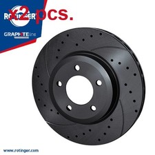 X2 PCS FRONT BRAKE DISC ROTOS