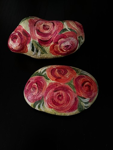 Unique rose design - rose, door