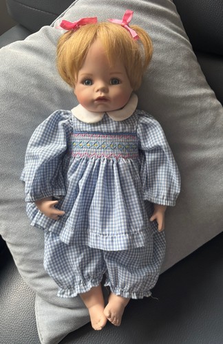 Porcelain doll hannah - porcelain,