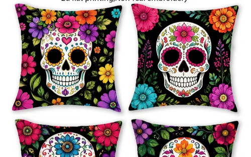 Stunning pair sugar skull - stunning,