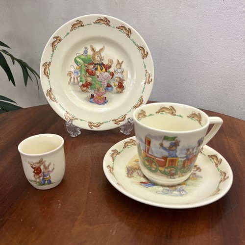 Royal doulton bunnykins - royal, plate