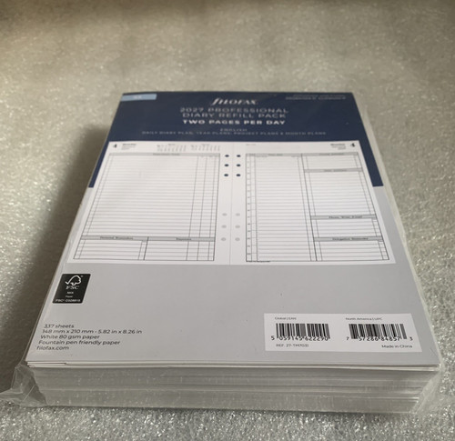 Filofax two pages per day - ,