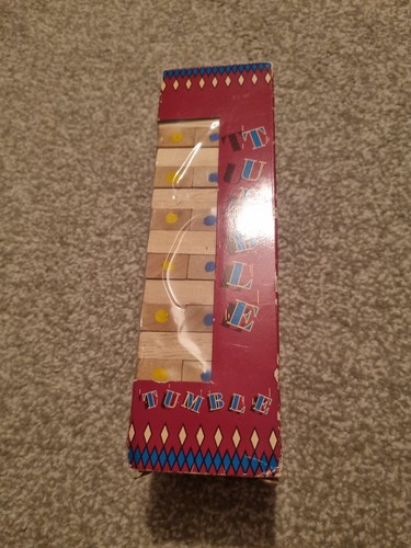 Vintage tumble game - tumble, boxed