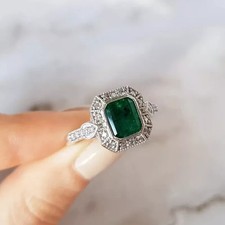 Vintage Style Engagement Ring