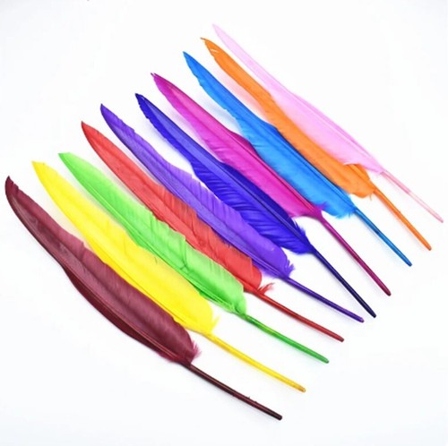 35cm goose feathers - feathers, many