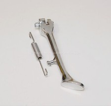 BSA B40 & C15 PREMIUM KICK STAND WITH SPRING - CHROME - UK SUPPLIED