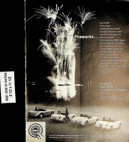 1962 fireworks midget - mg,