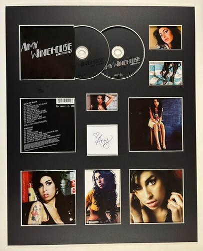 Amy winehouse signed - -,