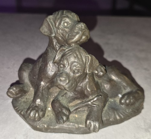 Vintage boxer puppies - boxer,
