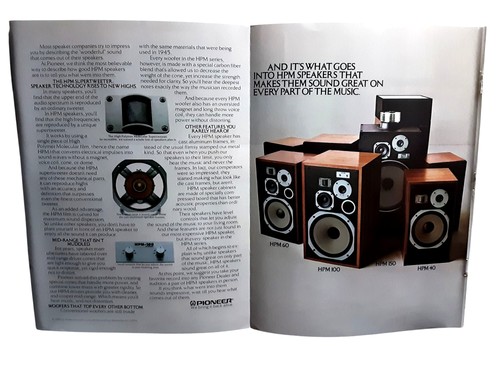 1978 pioneer hpm 100 - 1978, hpm-150