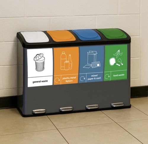Quad compartment 60l plastic - quad,