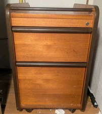 Teak Mid Century Filing