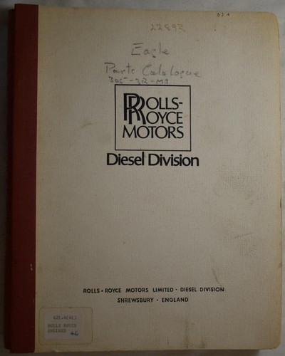 Rolls royce eagle - royce, 305-3r-m9
