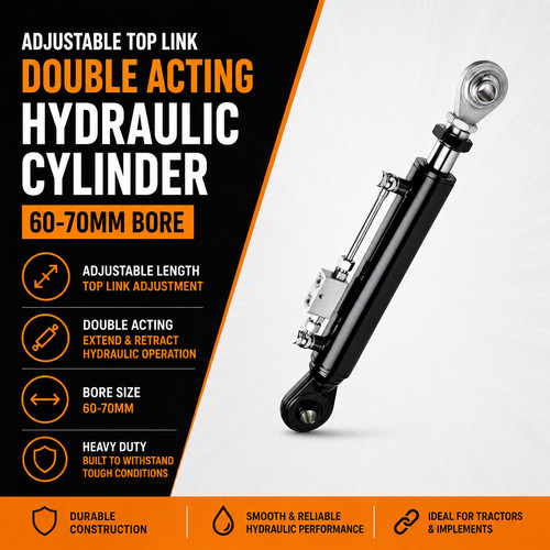 Hydraulic top link cylinder - top,