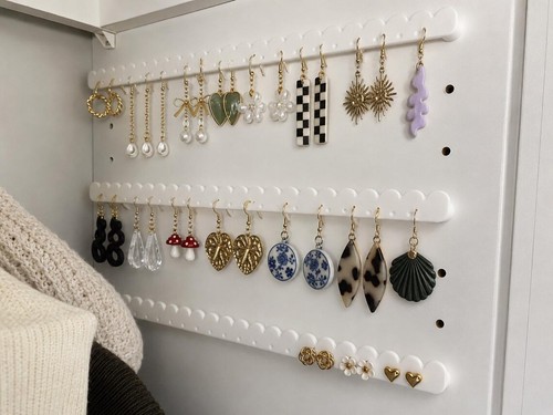 Earring holder for ikea pax - earring,