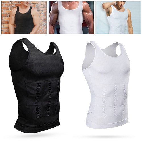 Mens slimming body - body, vest