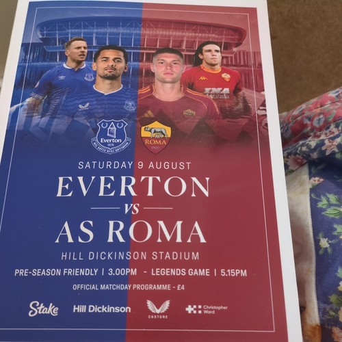 Everton roma friendly - v, (friendly