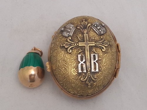 Antique imperial faberge gilt - imperial,