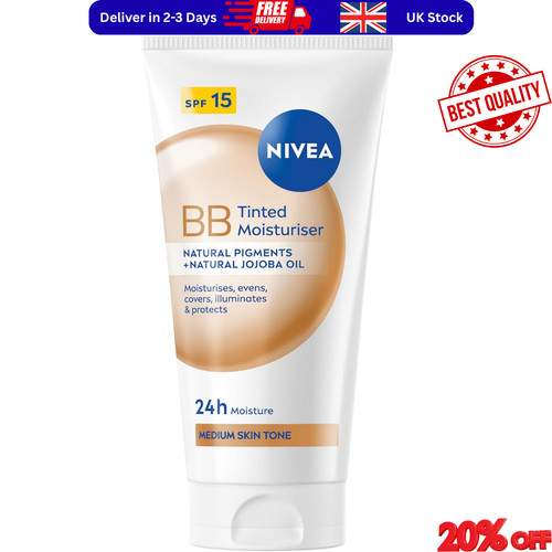 Nivea tinted moisturiser - nivea, bb