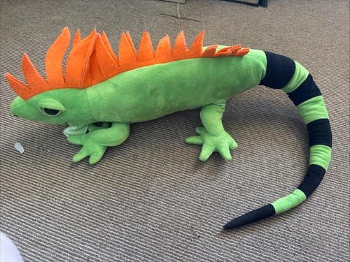 Large plush gecko lizard - large,