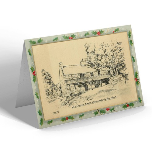 Christmas card vintage - card,
