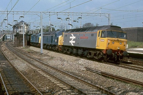 British rail class 40s - british, behind