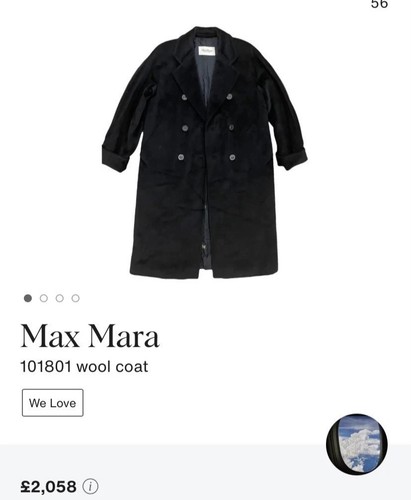 Max mara 101801 icon coat - mara,