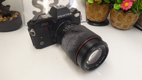 Film camera pentax p50 70m - camera,