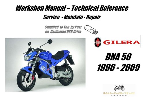 Gilera dna service repair - dna, 50