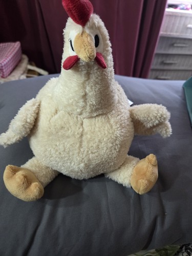 Plush chicken weighted - plush,