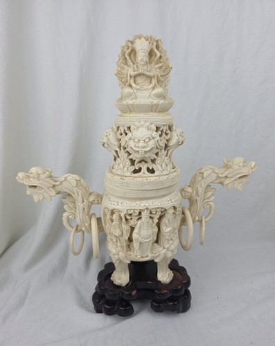Vtg chinese style carved - vtg,