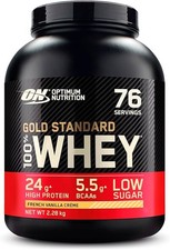 BBD 06/25 Optimum Nutrition Gold Standard 100% Whey French Vanilla Creme 2.28kg