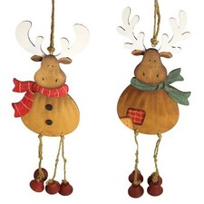 Christmas 2x 40cm Wooden