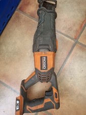 RIDGID R8641 18V X4 CORDLESS RECIPROCATING SAW BARE great coddition