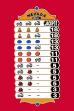 Jennings Early slot machine award card (or any card custom made for you)