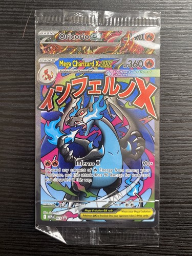 Sealed mega charizard - mega, x