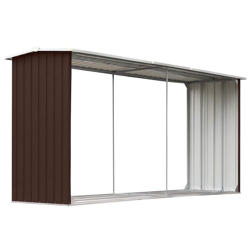 Garden log storage shed - garden,