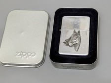Rare Zippo Lighter Horse Head