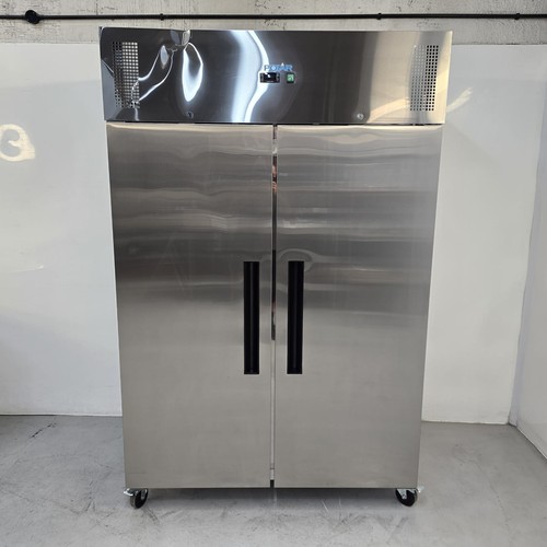 Upright fridge double door - double,