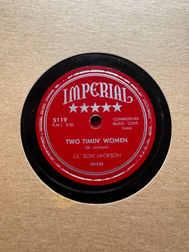 78rpm blues lil - blues,, jackson