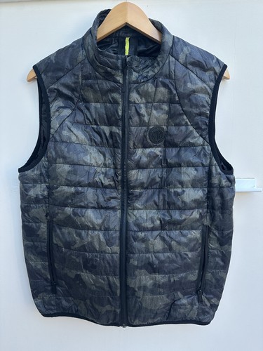 Replay mens camo - camo, gilet