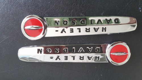 Harley tank emblems genuine - harley,