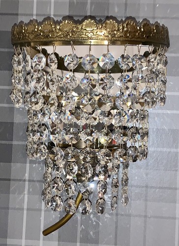 Antique chandelier crystal - antique,