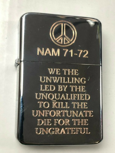 Vietnam veteran lighter shiny - vietnam,