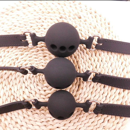 Silicone open mouth - open, ball
