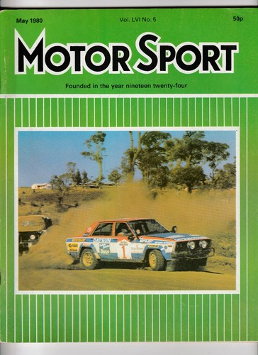 Vintage motor sport magazine - vintage,
