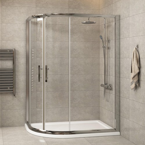 Offset quadrant shower - offset,