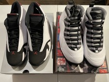 Air Jordan 14 Black Toe + Air
