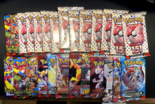 Pokemon Bulk Bundle, x26 Opened Booster Packs + Tins, Sleeves, Bulk Boxes etc