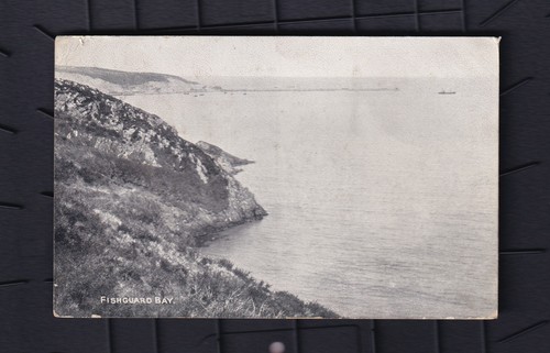 Printed postcard fishguard bay - postcard,